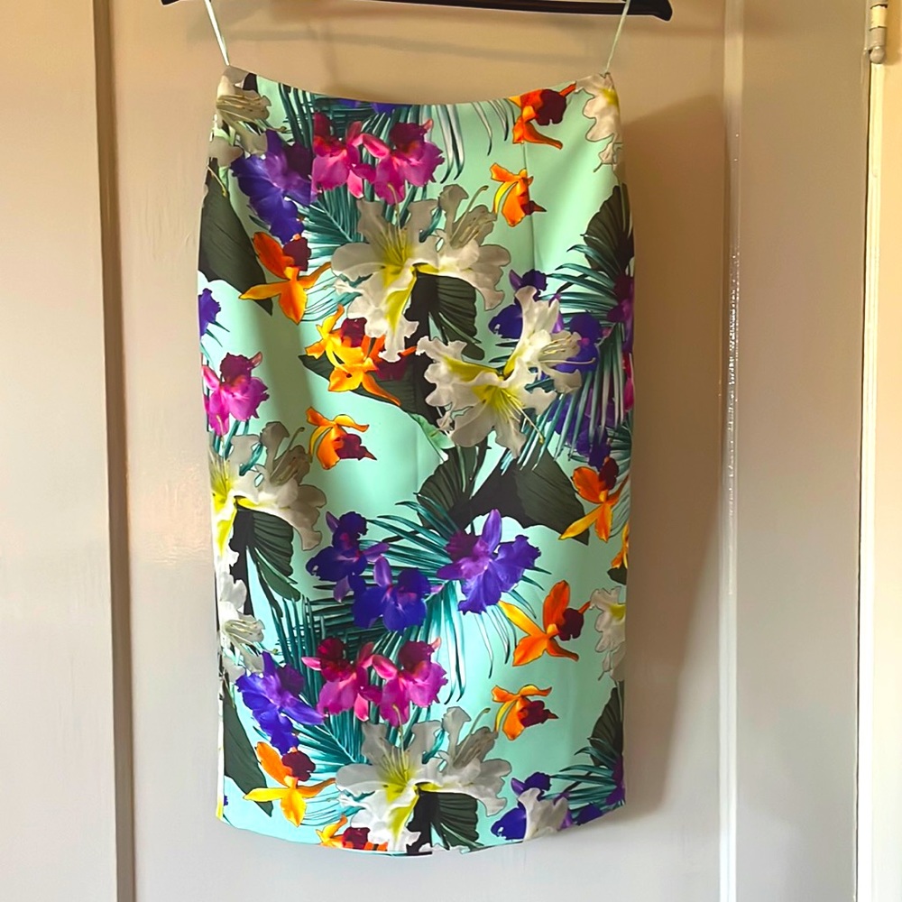Floral skirt perfect for spring!